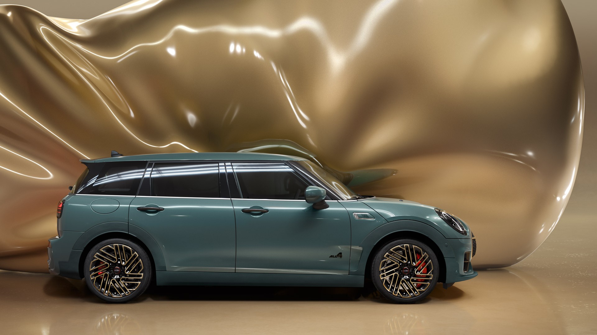 الإصدار السرمدي MINI CLUBMAN Untold - أخضر المريمية الزاهي